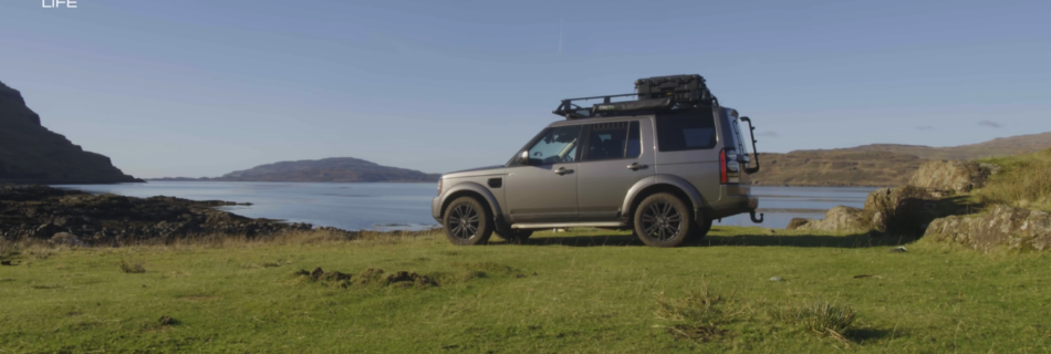 Cooking outdoors whilst overlanding in Scotland